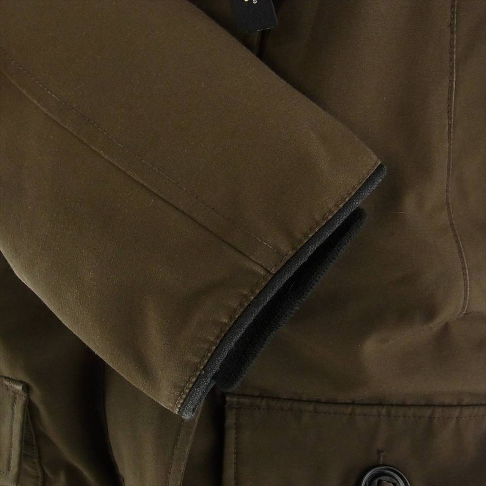 CANADA GOOSE カナダグース 2600JL R 国内正規品 グリフィンタグ BRONTE PARKA ブロンテ パーカ ファーフード付き ダウンジャケット カーキ系 M【中古】