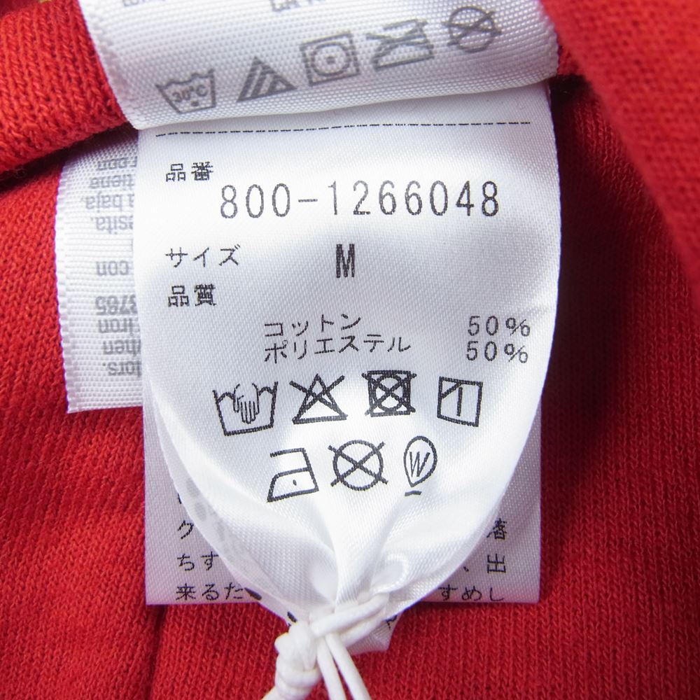 セブンバイセブン 800-1266048 RIVERSIBLE HOODIE リバーシブル スウェット パーカー レッド系 M【新古品】【未使用】【中古】