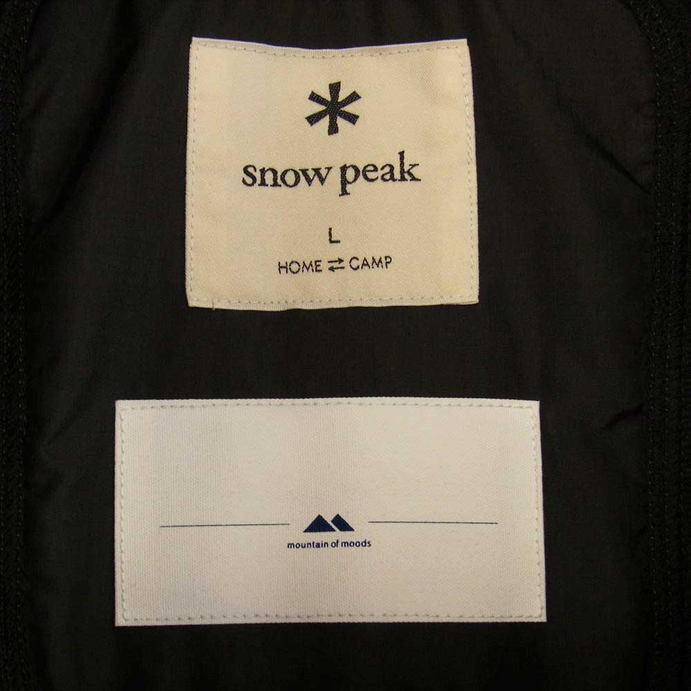 snowpeak スノーピーク MM Thermal Boa Fleece jacket ボア フリース ジャケット オリーブ系 L【新古品】【未使用】【中古】