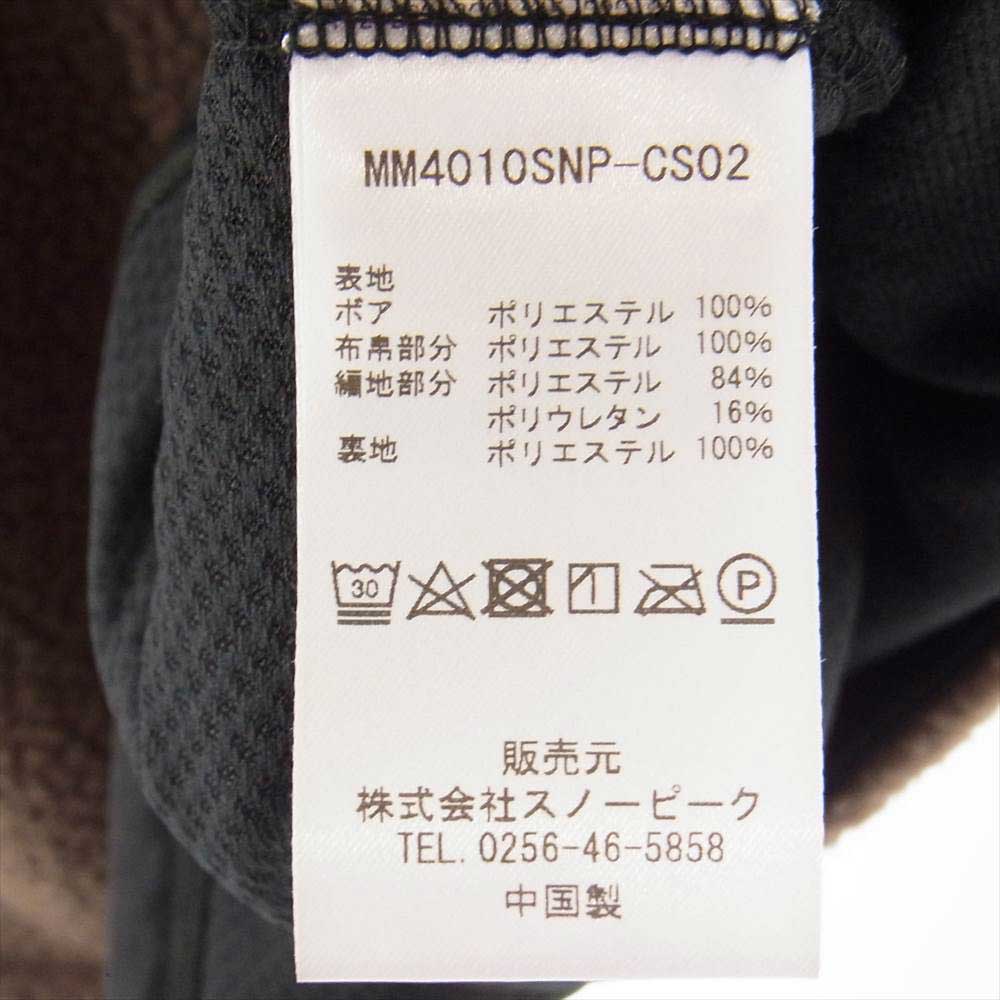 snowpeak スノーピーク MM Thermal Boa Fleece jacket ボア フリース ジャケット オリーブ系 L【新古品】【未使用】【中古】