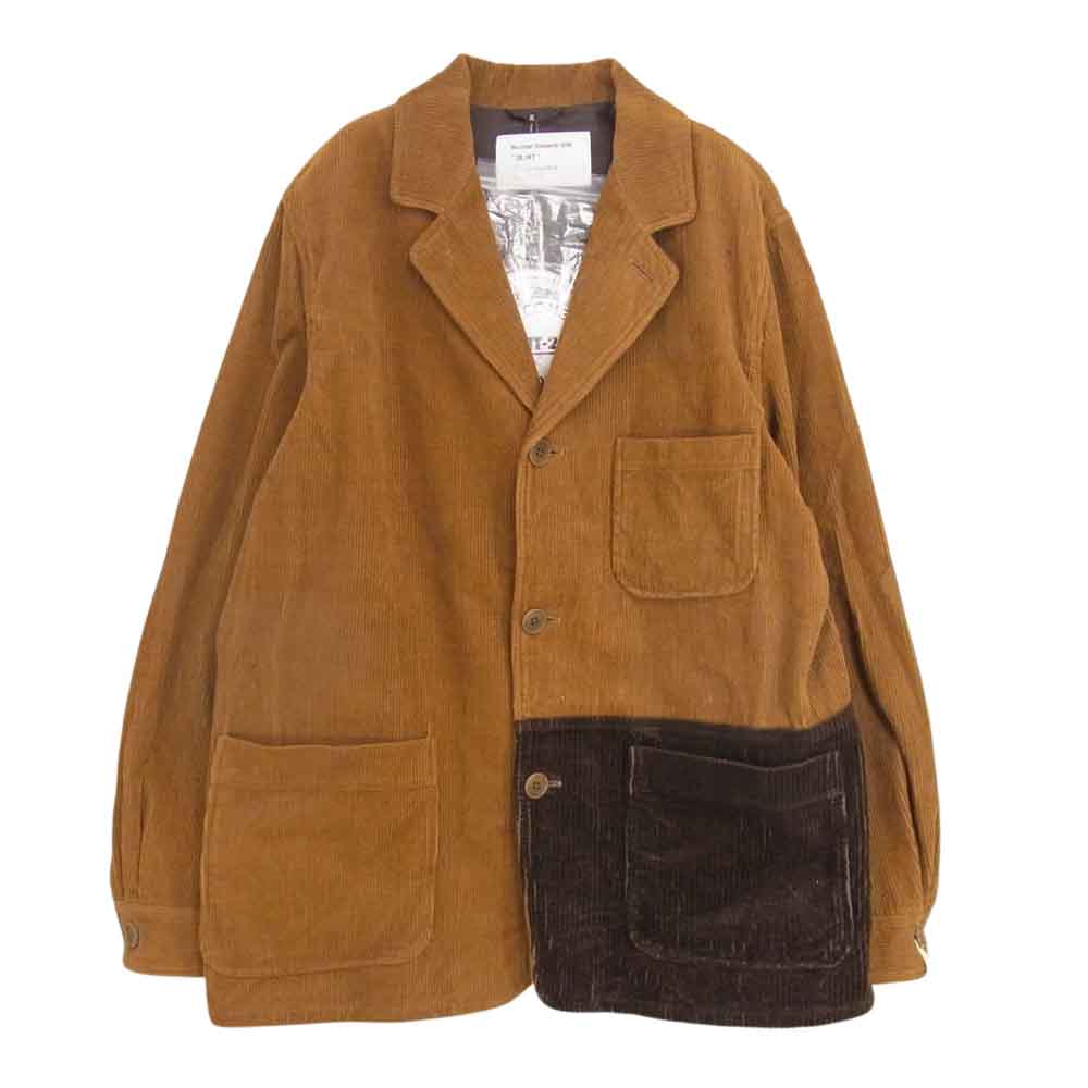 MOUNTAIN RESEARCH マウンテンリサーチ MTR-3098 3B JKT コーデュロイ ジャケット ブラウン系 L【中古】
