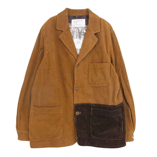 MOUNTAIN RESEARCH マウンテンリサーチ MTR-3098 3B JKT コーデュロイ ジャケット ブラウン系 L【中古】