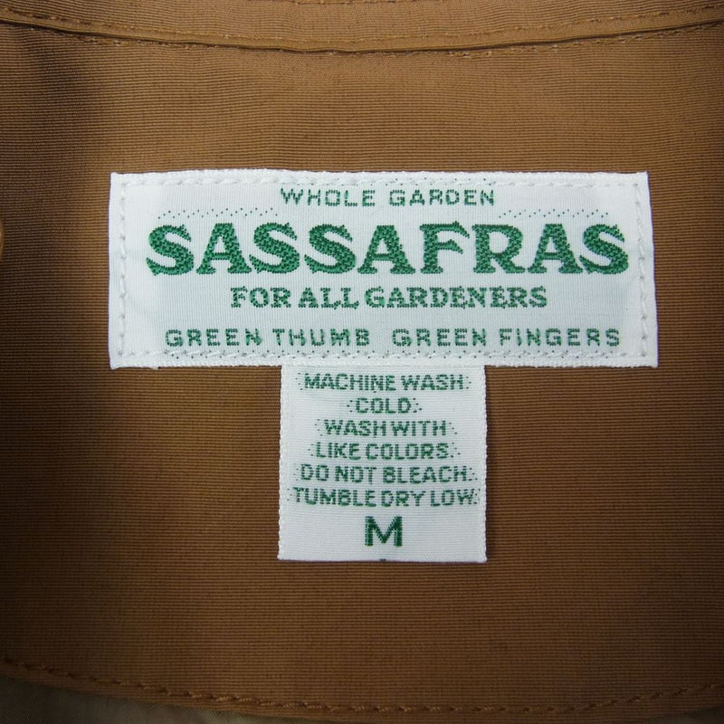 SASAFRAS ササフラス SF-211841 Gardening At Night Coat 60/40 ガーデニング アット ナイト コート カーキ系 M【新古品】【未使用】【中古】
