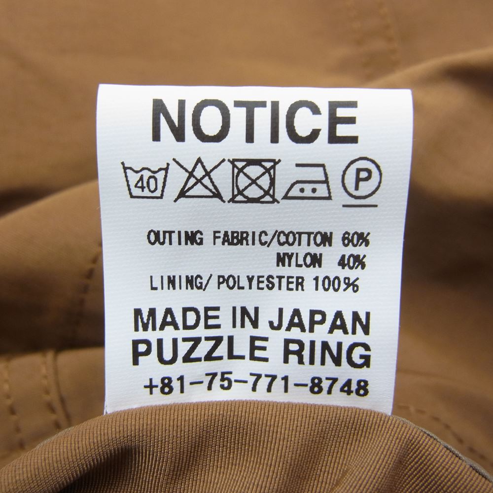 SASAFRAS ササフラス SF-211841 Gardening At Night Coat 60/40 ガーデニング アット ナイト コート カーキ系 M【新古品】【未使用】【中古】