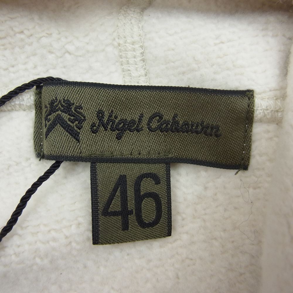 Nigel Cabourn ナイジェルケーボン 8043-00-20040 50's MIX PARKA スウェット パーカー グレー系 46【新古品】【未使用】【中古】