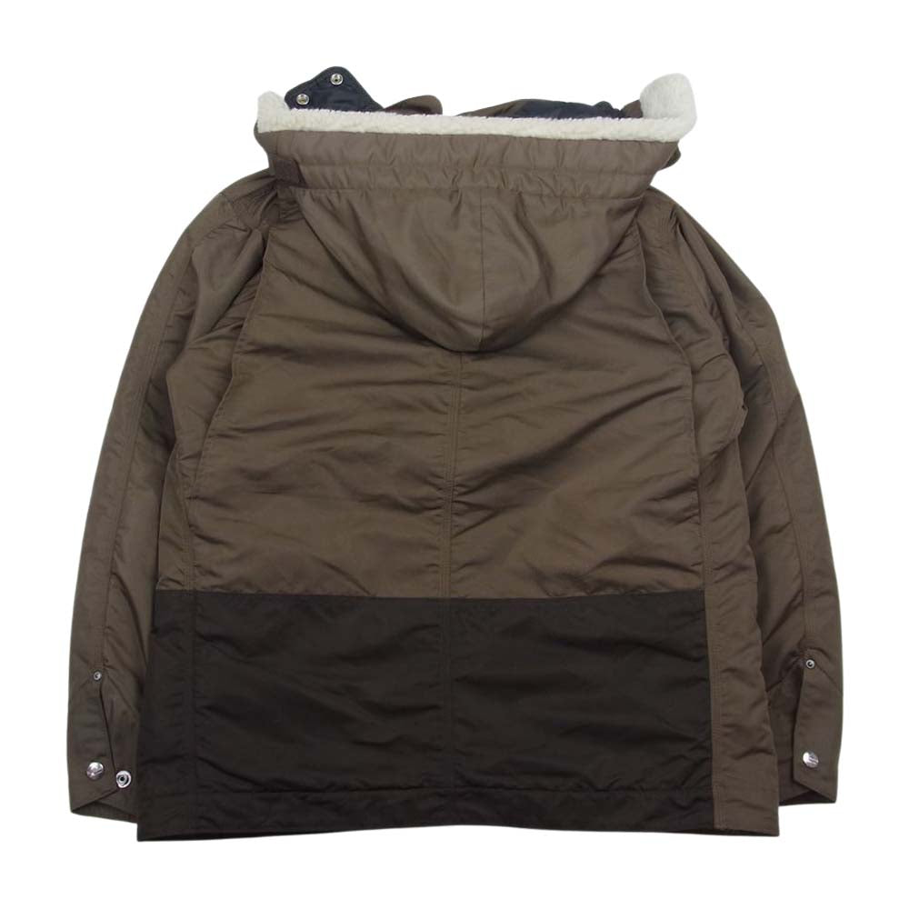 MOUNTAIN RESEARCH マウンテンリサーチ MTR-3354 Logger JKT ロガー ナイロン パーカー ジャケット ブラウン系 S【中古】