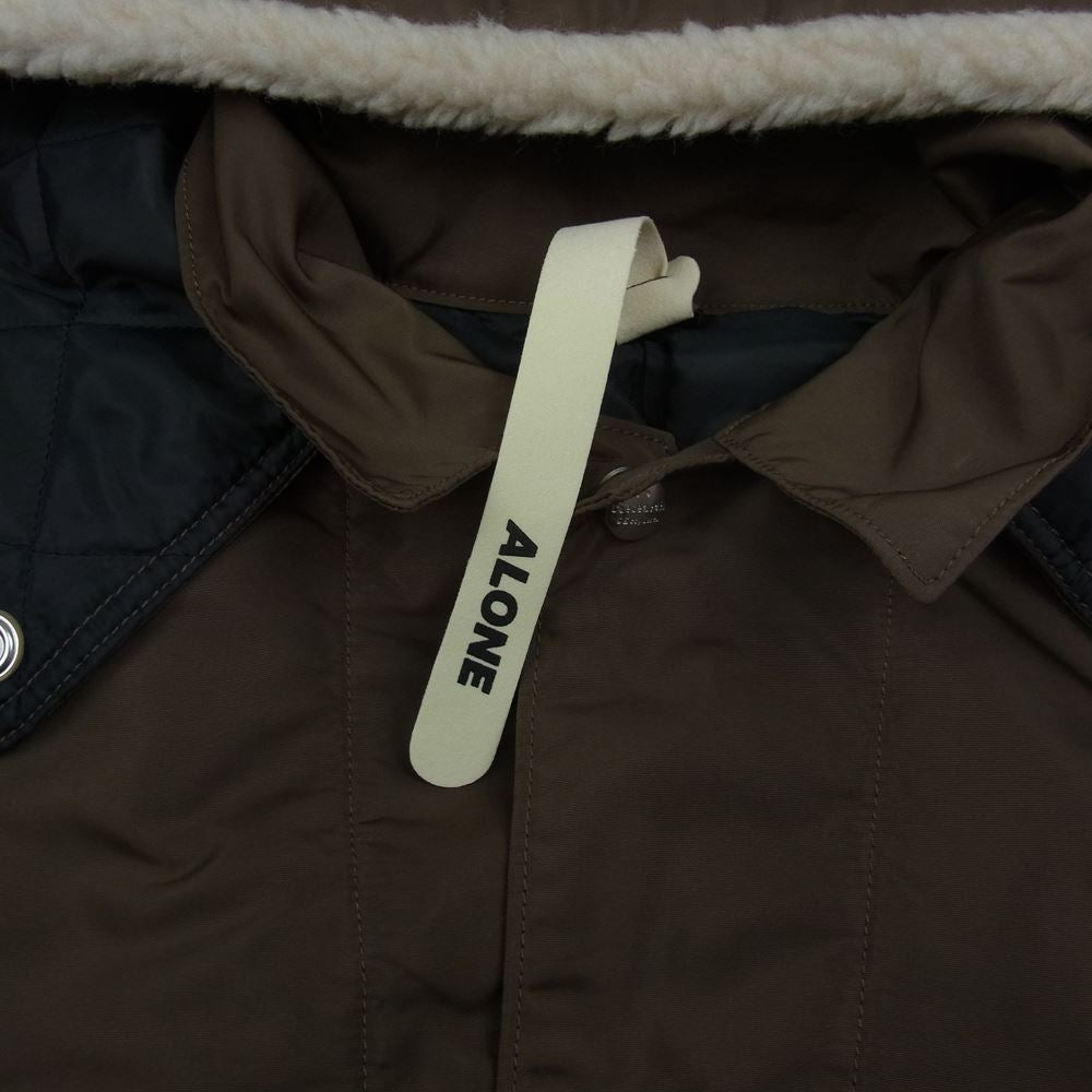 MOUNTAIN RESEARCH マウンテンリサーチ MTR-3354 Logger JKT ロガー ナイロン パーカー ジャケット ブラウン系 S【中古】