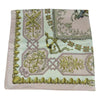 HERMES エルメス カレ 90 LVDOVICVS MAGNVS 白馬 ホース シルク100％ スカーフ scarf ピンク系 オフホワイト系【中古】