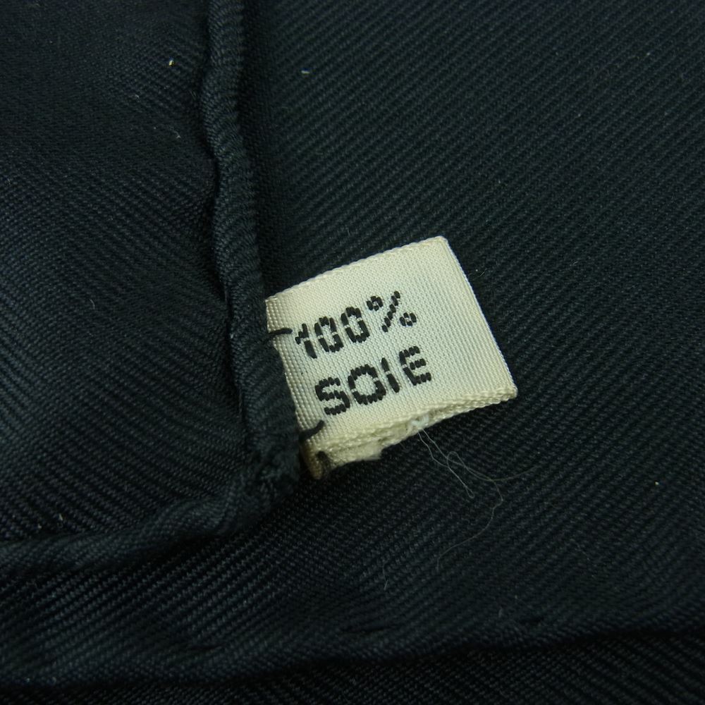 HERMES エルメス カレ 90 Pasementerie 紐飾り タッセル シルク100％ スカーフ scarf ベージュ系 ブラック系【中古】