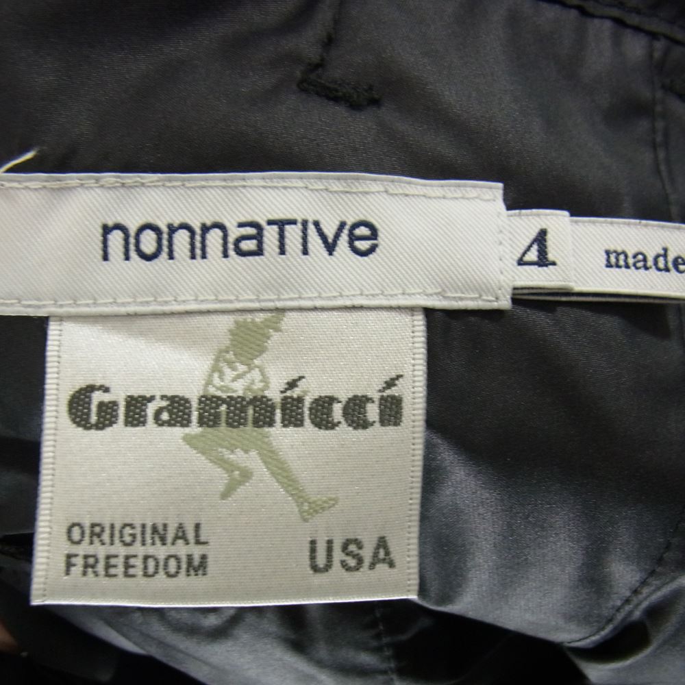 Gramicci グラミチ NN-P3983 nonnative ノンネイティブ CLIMBER EASY PANTS POLY TWILL Pliantex クライマー イージー パンツ ブラック系 4【美品】【中古】