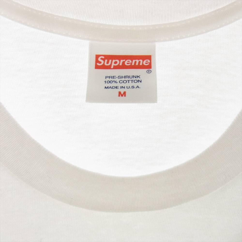Supreme シュプリーム 22SS Handstyle Tee ハンドスタイル Tシャツ ホワイト系 M【中古】