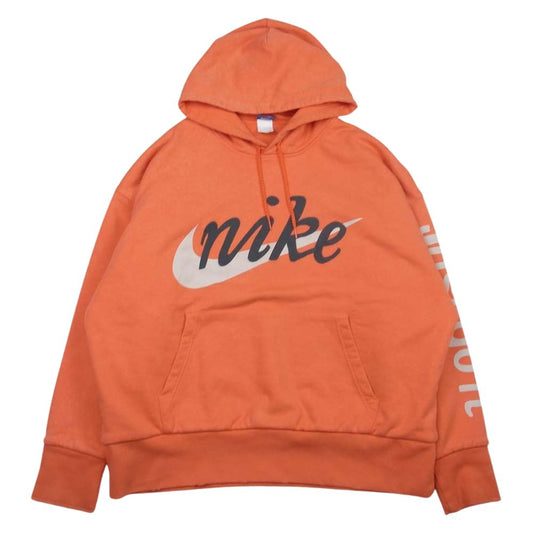 NIKE ナイキ 21SS × CACTUS PLANT FLEA MARKET CPFM Shoe Box Parka シューズボックス スウェット パーカー オレンジ系 L【中古】