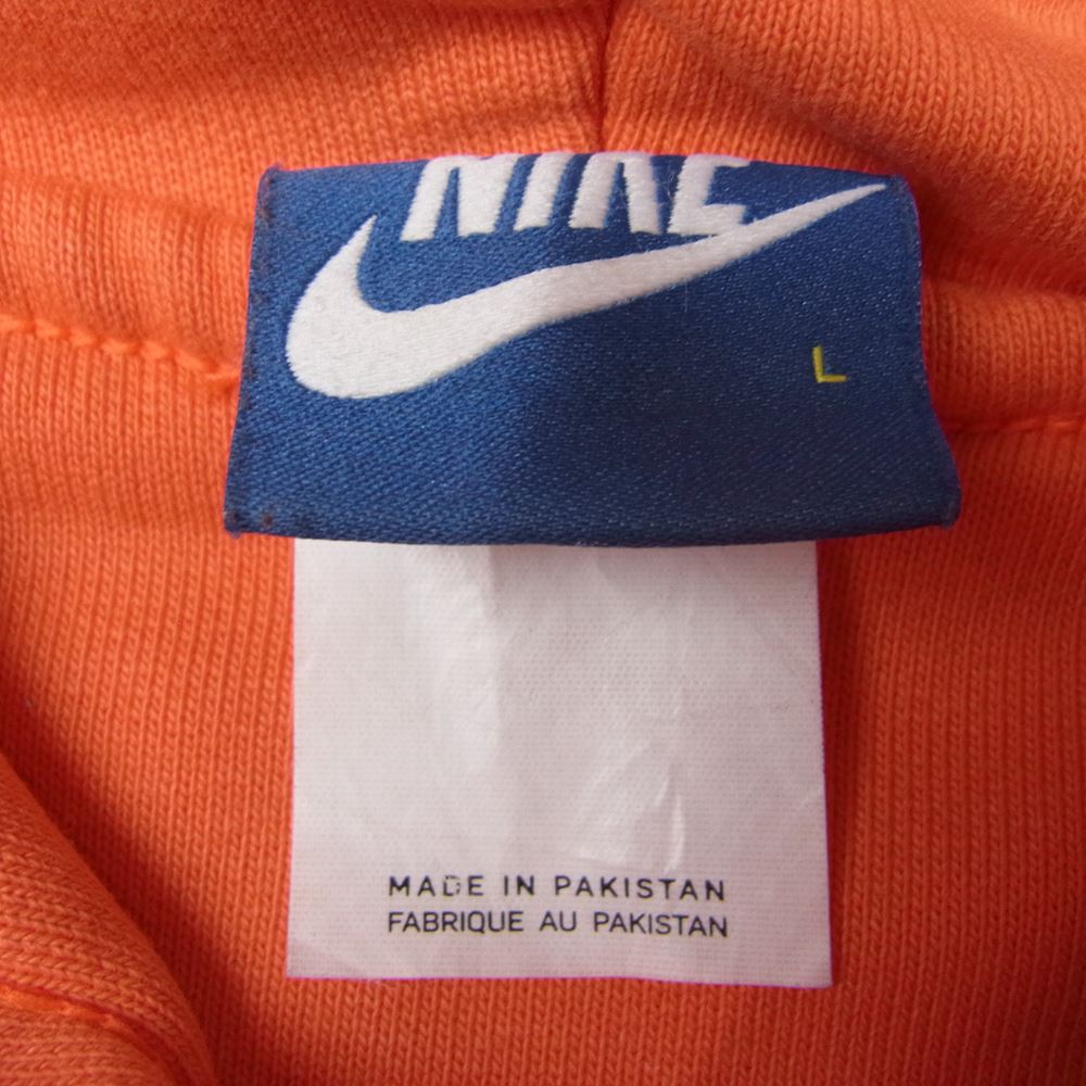 NIKE ナイキ 21SS × CACTUS PLANT FLEA MARKET CPFM Shoe Box Parka シューズボックス スウェット パーカー オレンジ系 L【中古】