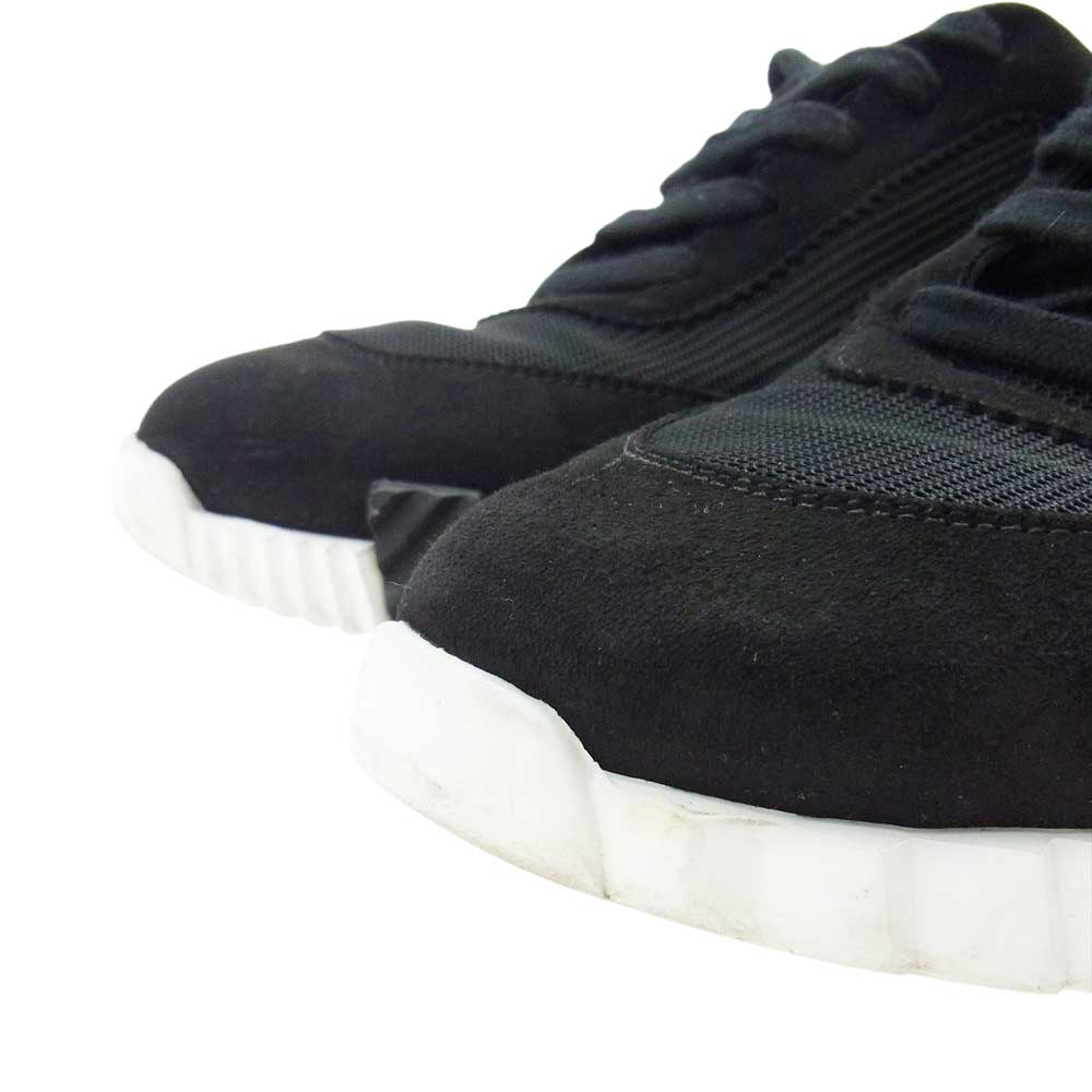 HERMES エルメス Bouncing バウンシング ローカット スニーカー ブラック系 ホワイト系【中古】