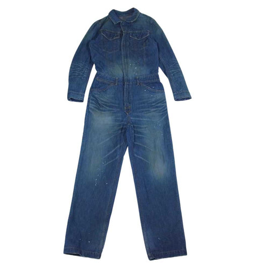 ATTACHMENT アタッチメント デニム オールインワン ツナギ インディゴブルー系 2【中古】