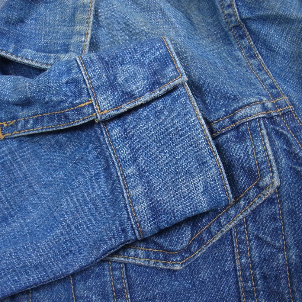 ATTACHMENT アタッチメント デニム オールインワン ツナギ インディゴブルー系 2【中古】