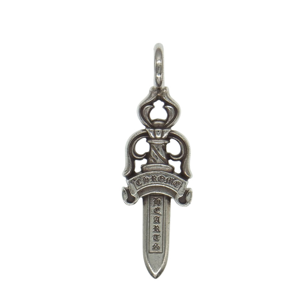 CHROME HEARTS クロムハーツ（原本無） DBL DAGGER ダブルダガー ペンダント シルバー系【中古】