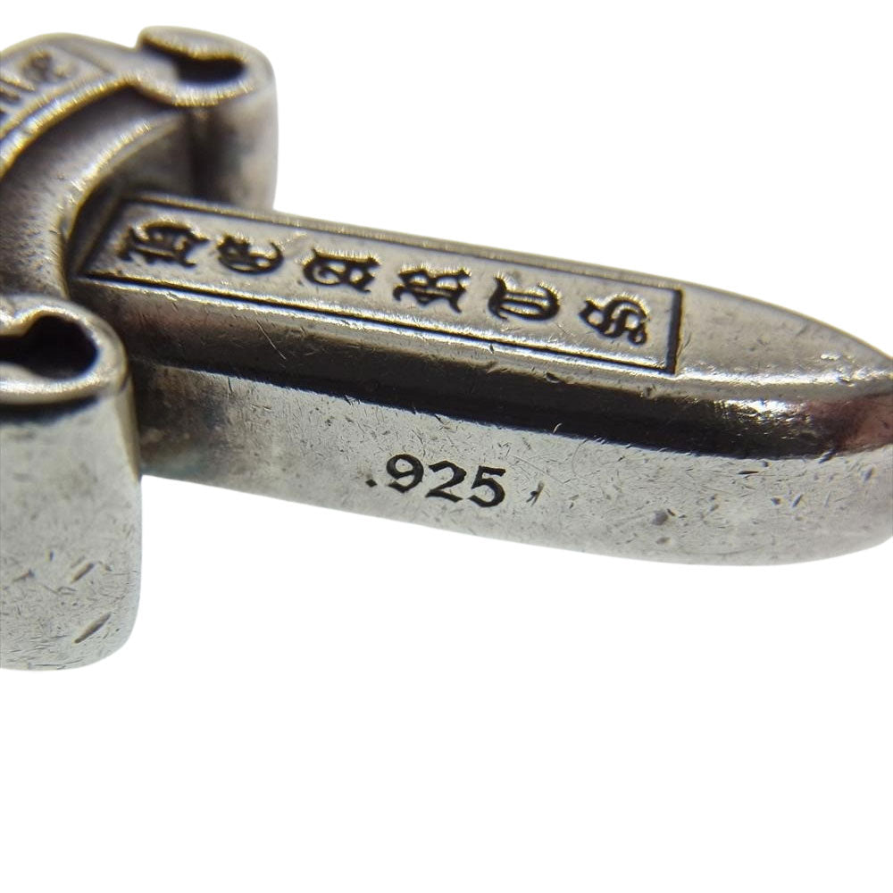 CHROME HEARTS クロムハーツ（原本無） DBL DAGGER ダブルダガー ペンダント シルバー系【中古】