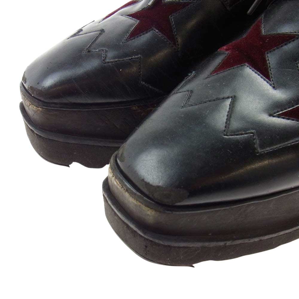Stella McCartney ステラマッカートニー 363990 ELYSE STAR 厚底 スター シューズ ブラック系 37【中古】