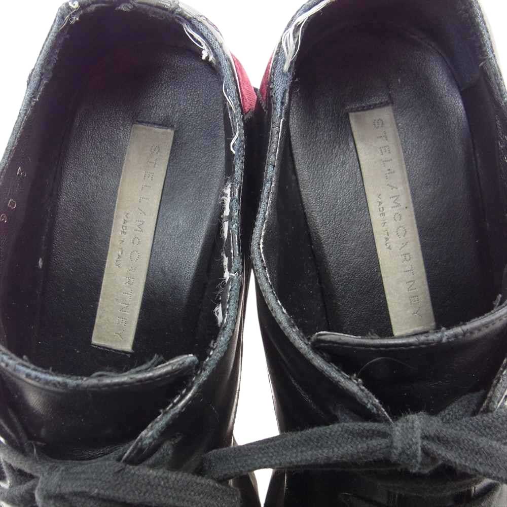 Stella McCartney ステラマッカートニー 363990 ELYSE STAR 厚底 スター シューズ ブラック系 37【中古】