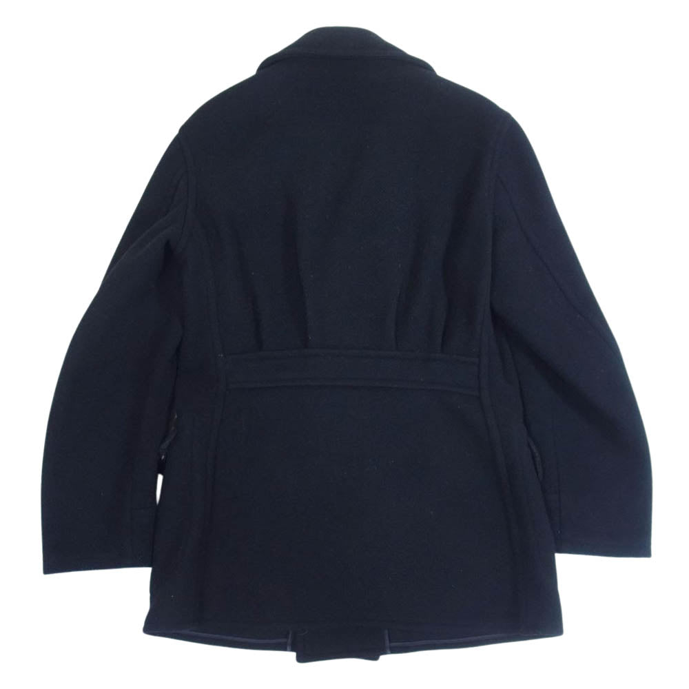 ワープ アンド ウーフ PIONEER TAILORING P COAT 30's ヘラクレス スポーツジャケット ピーコート ブラック系 38【中古】