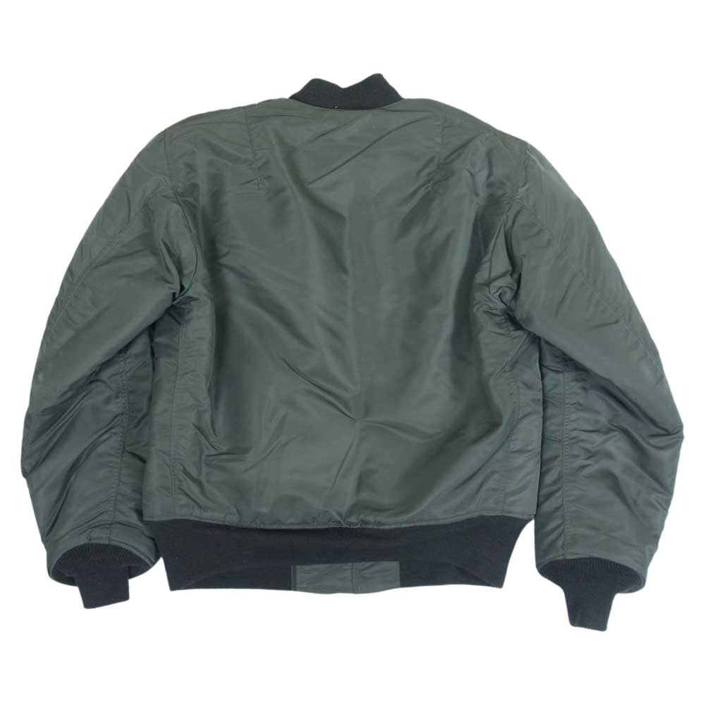 Buzz Rickson's バズリクソンズ BR13573 Type MA-1 SLENDER ORIGINAL SPEC. BUZZ RICKSON MFG. CO. タイトフィット フライト ジャケット カーキ系 M【中古】