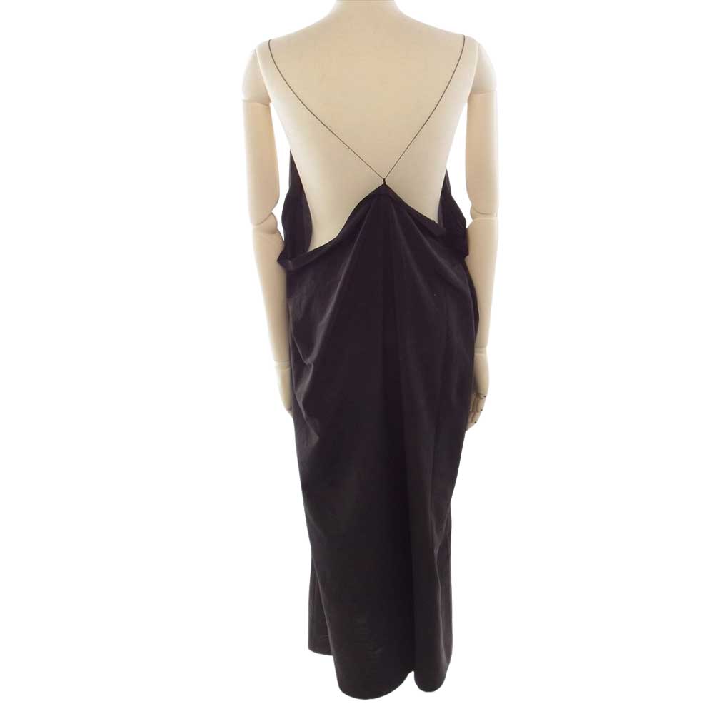 リトルスージー Cord Slip Dress キャミソール ワンピース スリップドレス ブラック系 ONE SIZE【中古】