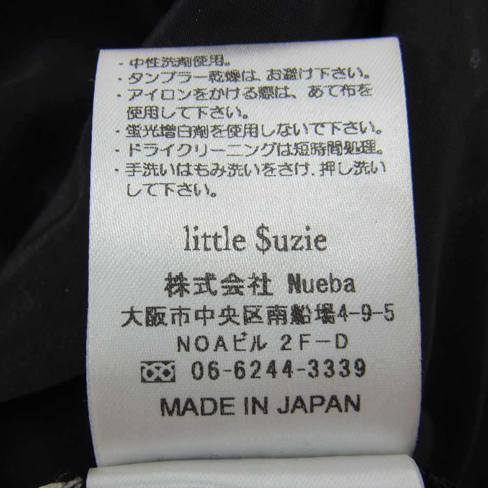 リトルスージー Cord Slip Dress キャミソール ワンピース スリップドレス ブラック系 ONE SIZE【中古】