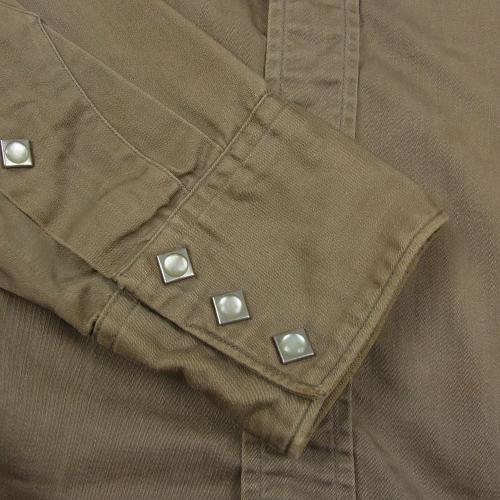 Lee リー ヴィンテージ 60s WESTERNER ウェスターナー 長袖 シャツ ブラウン系 16【中古】