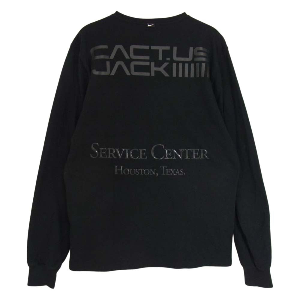 NIKE ナイキ DO6354-010 CACUT.US CORP Travis Scott カクタスジャック トラヴィススコット 長袖 Tシャツ ブラック系 L【中古】