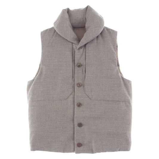 Paul Smith ポール・スミス PM-BM-53127 ウール ダウンベスト グレー系 M【中古】