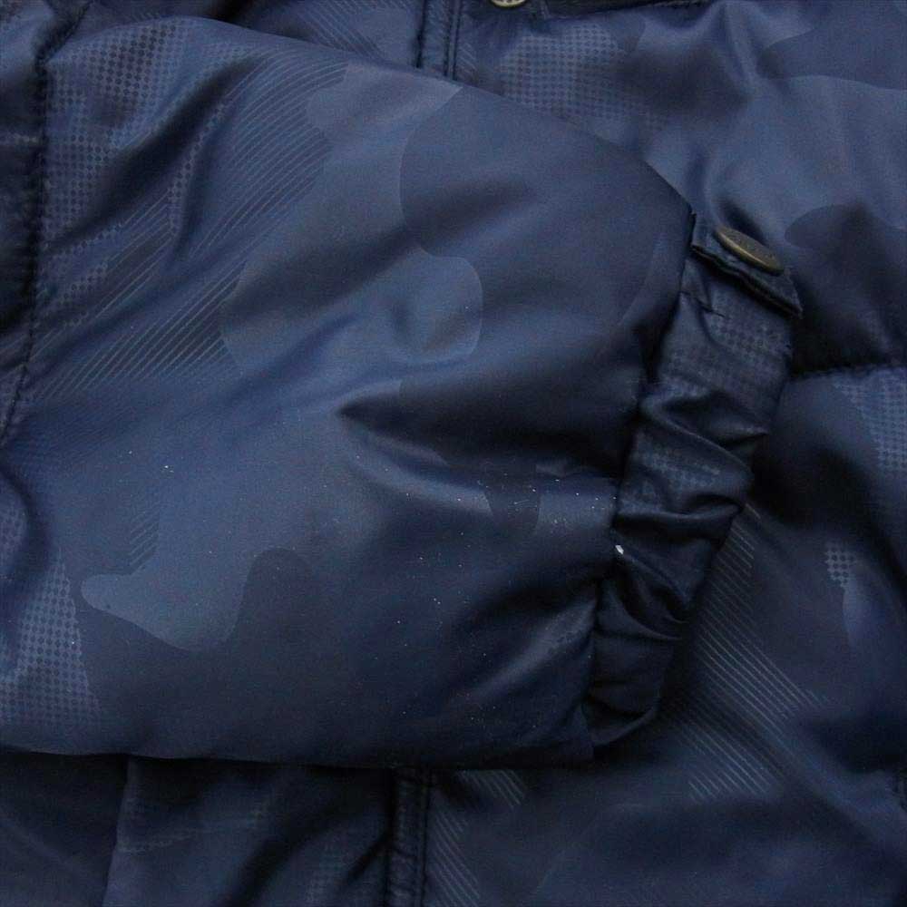 AVIREX アヴィレックス 6142194 LANGLEY PADDING JACKET ロゴワッペン モザイクカモ ラングレー パディング ジャケット パープル系 M【中古】