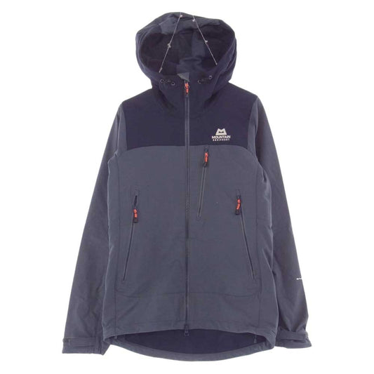 マウンテンイクイップメント 国内正規品 Mission Jacket ソフトシェル ストレッチ ミッション ジャケット ネイビー系 US S / EU48-50【中古】