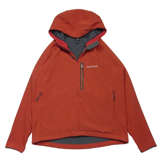 mont-bell モンベル 1106451 ノマド マウンテン パーカー ジャケット ベトナム製 濃いオレンジ系 S【中古】