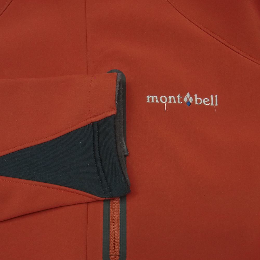 mont-bell モンベル 1106451 ノマド マウンテン パーカー ジャケット ベトナム製 濃いオレンジ系 S【中古】