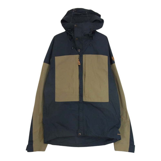 フェールラーベン 87211 Keb Jacket G-1000素材 カラーブロック マウンテンパーカ ケブ ジャケット ネイビー系 M【中古】