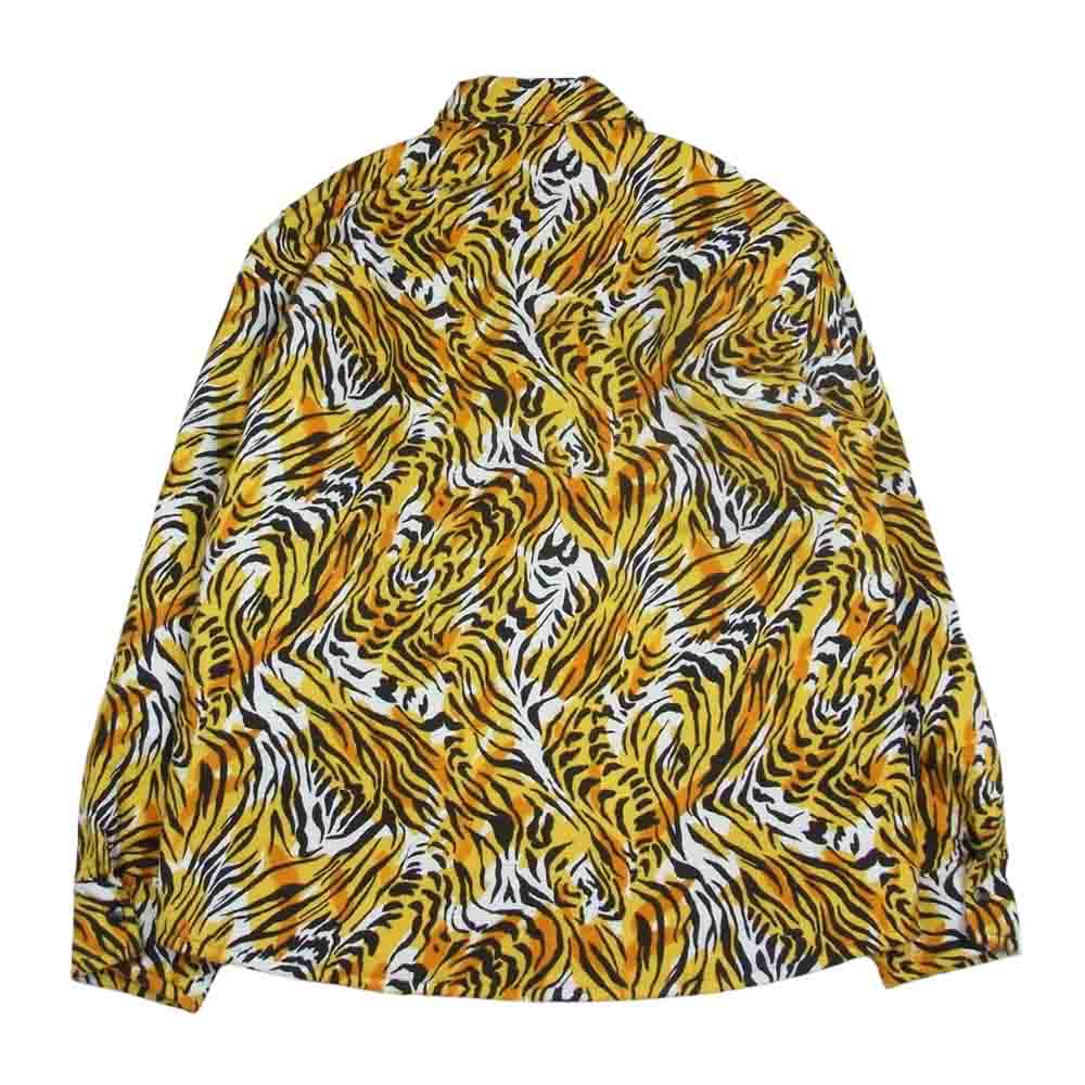 NEIGHBORHOOD ネイバーフッド 21AW 212SINH-JKM02 TIGER C-JKT タイガー 裏キルティング コーチ ジャケット イエロー系 M【新古品】【未使用】【中古】
