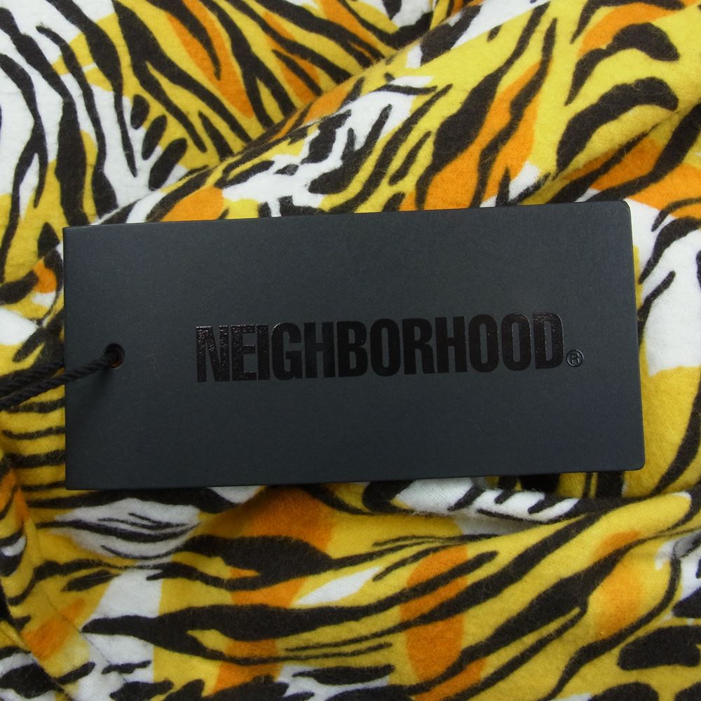 NEIGHBORHOOD ネイバーフッド 21AW 212SINH-JKM02 TIGER C-JKT タイガー 裏キルティング コーチ ジャケット イエロー系 M【新古品】【未使用】【中古】