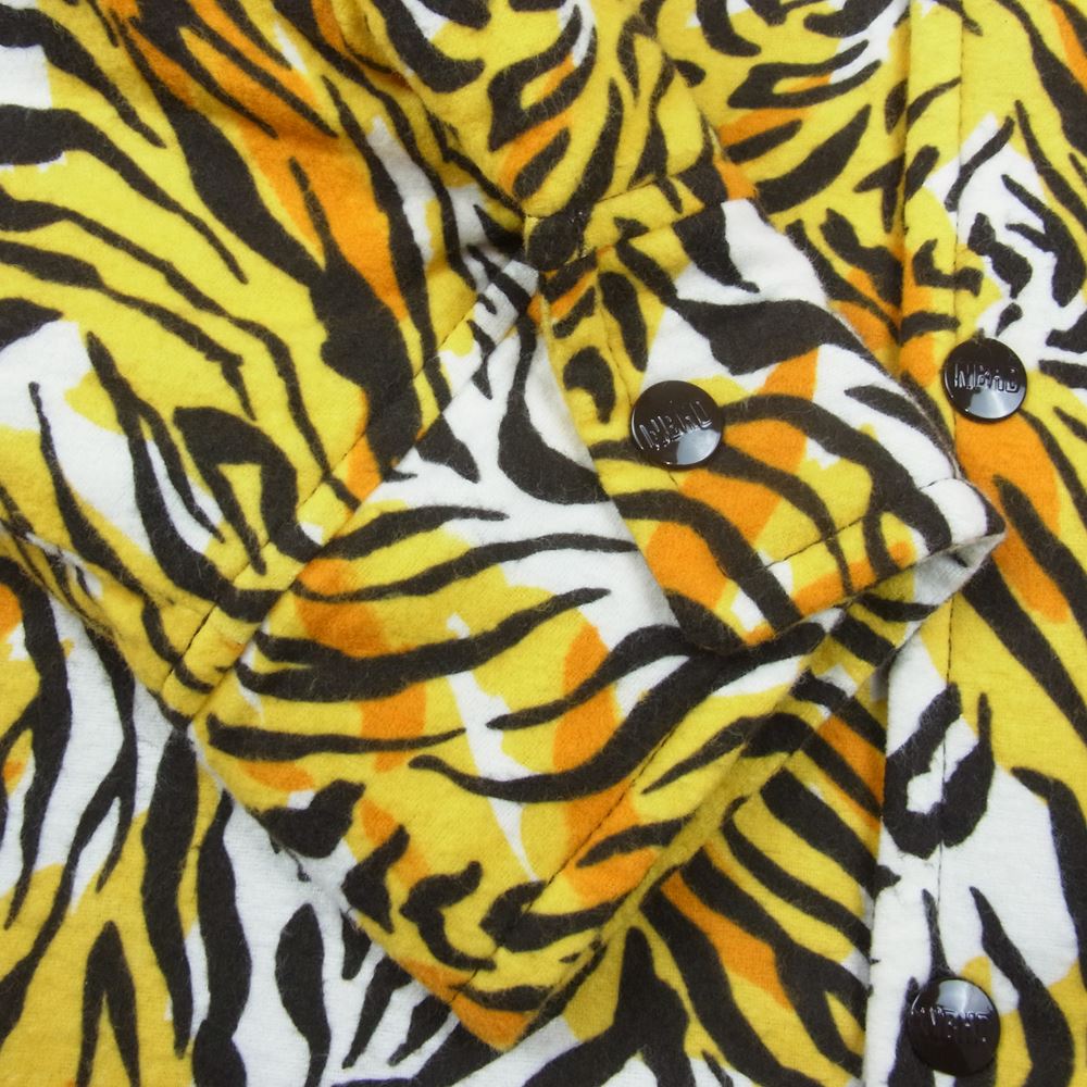 NEIGHBORHOOD ネイバーフッド 21AW 212SINH-JKM02 TIGER C-JKT タイガー 裏キルティング コーチ ジャケット イエロー系 M【新古品】【未使用】【中古】