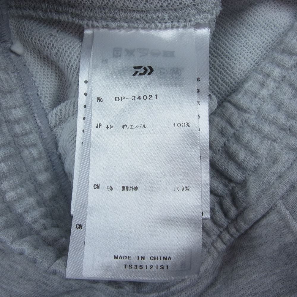 ダイワピア 21SS BP-34021 TECH SWEAT PANTS テック スウェット パンツ グレー系 S【中古】