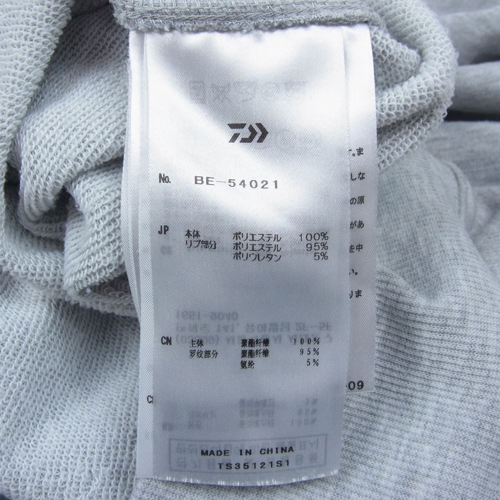 ダイワピア 21AW BE-54021 TECH SWEAT HOODIE テック スウェット フーディー パーカー グレー系 M【中古】