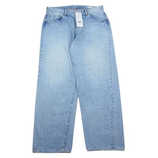 COMOLI コモリ 22AW W03-03004 5P 5ポケット デニム パンツ BLEACH ブリーチ インディゴブルー系 2【美品】【中古】