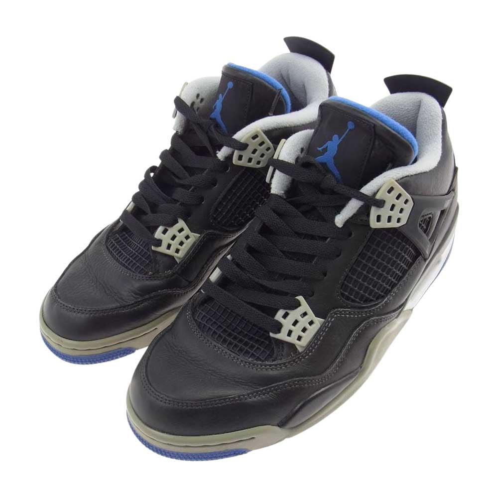 NIKE ナイキ 308497-006 AIR JORDAN 4 AJ4 RETRO ALTERNATE MOTORSPORTS エアジョーダン レトロ スニーカー ブラック系 27cm【中古】