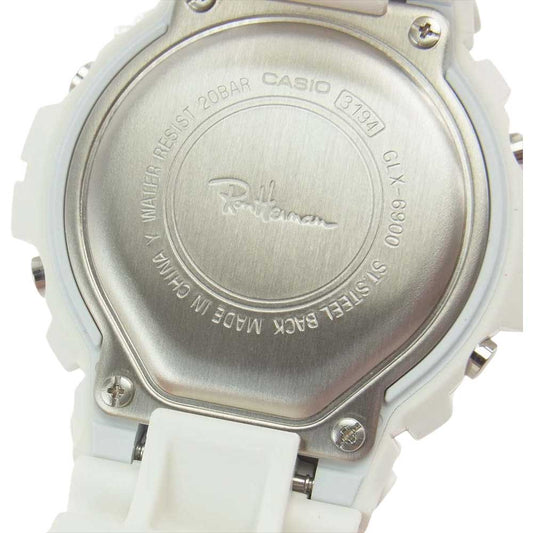 G-SHOCK ジーショック Ron Herman ロンハーマン 別注 未使用品 GLX-6900 3194 JA デジタル クォーツ ホワイト ウォッチ 腕時計 ホワイト系【極上美品】【中古】