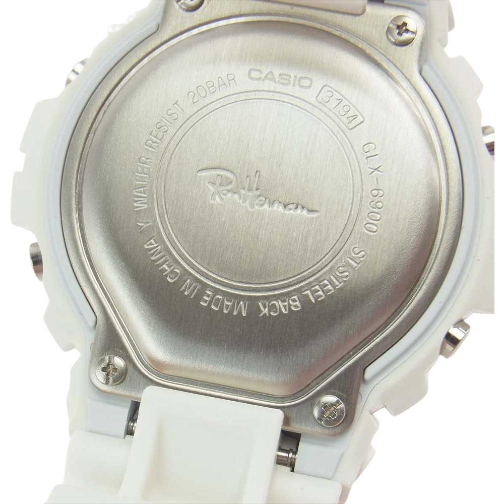 G-SHOCK ジーショック Ron Herman ロンハーマン 別注 未使用品 GLX-6900 3194 JA デジタル クォーツ ホワイト ウォッチ 腕時計 ホワイト系【極上美品】【中古】