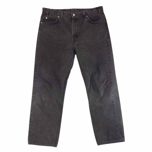 Levi's リーバイス 40505-4159 90s USA製 505 オレンジタブ レギュラーフィット ブラックデニム ジーンズ デニムパンツ ブラック系 W36L30【中古】