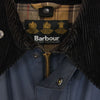 Barbour バブアー 1402127 英国製 BEAUFORT SL ビューフォート オイルド ジャケット グレー系 42【中古】