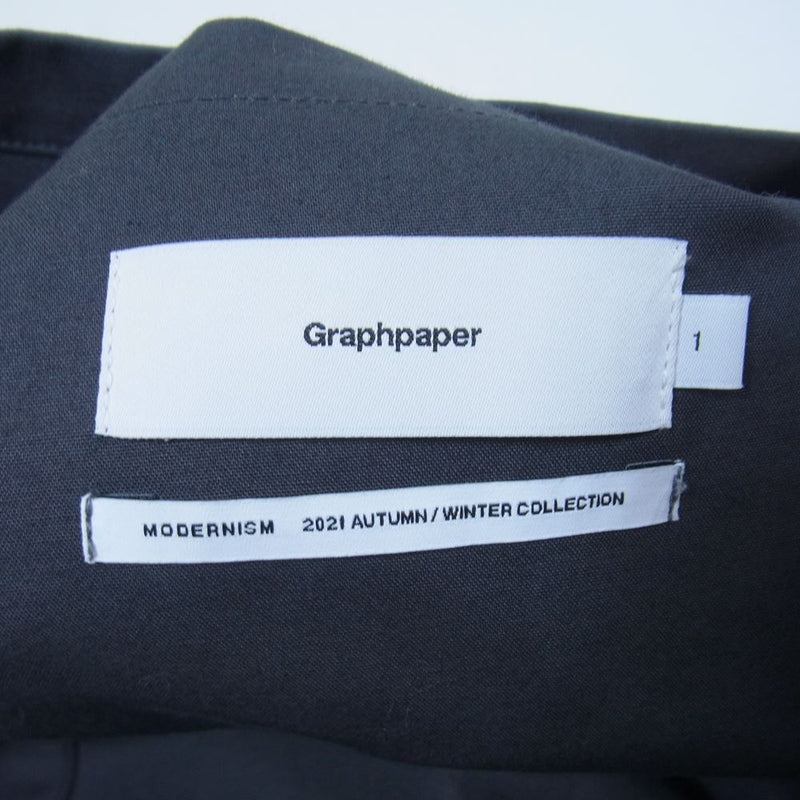 GRAPHPAPER グラフペーパー 21AW GM213-20122 Double Plain Weave