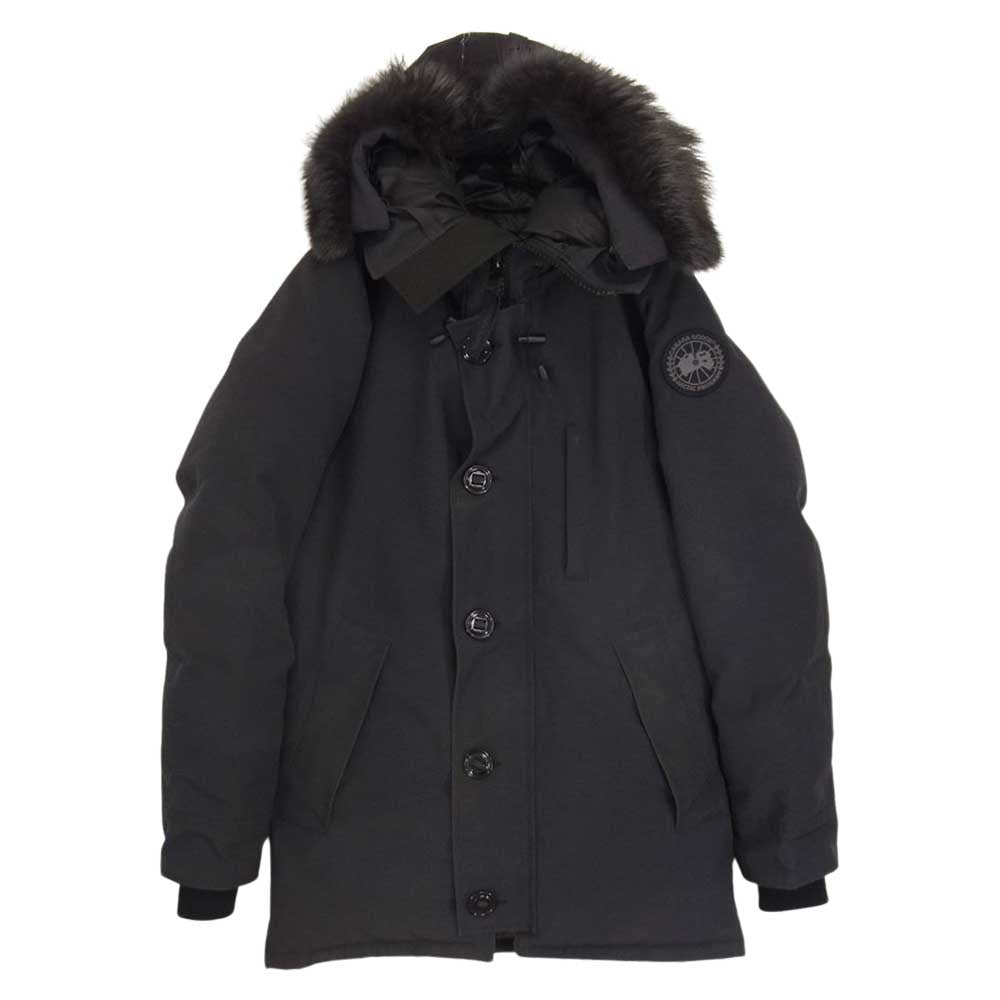 CANADA GOOSE カナダグース 3426MB 国内正規品 サザビーリーグ BLACK LABEL CHATEAU PARKA ブラックレーベル シャトー パーカ ネイビー系 ２XS【中古】