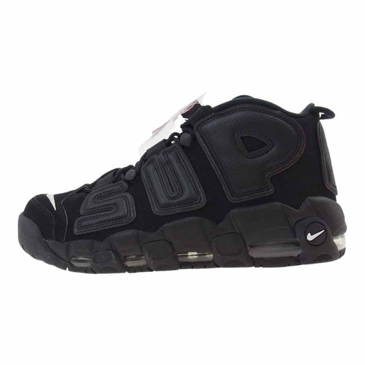 Supreme シュプリーム 17SS 902290-001 NIKE AIR MORE UPTEMPO ナイキ エア モアアップテンポ ブラック系 28.5cm【中古】